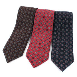 [MAESIO] MST1311 100% Wool Allover Necktie 8cm 3Color _ Men's Ties Formal Business, Ties for Men, Prom Wedding Party, All Made in Korea